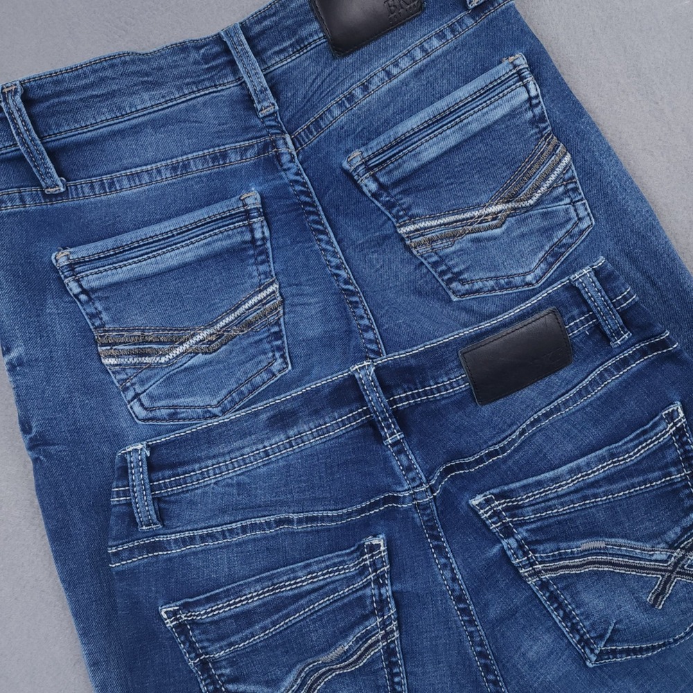 BKE Jake Straight Jeans Mens 30x32 Medium Wash Stretch Denim Lot Of 2 Pair